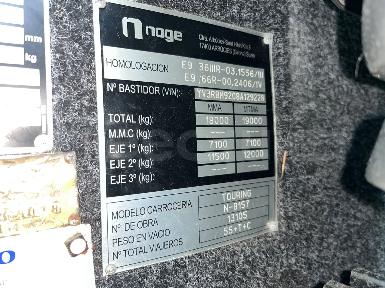 Volvo B12BER 4x2 - Euro4 - 309kW - 12.000mt - onboard devices 3