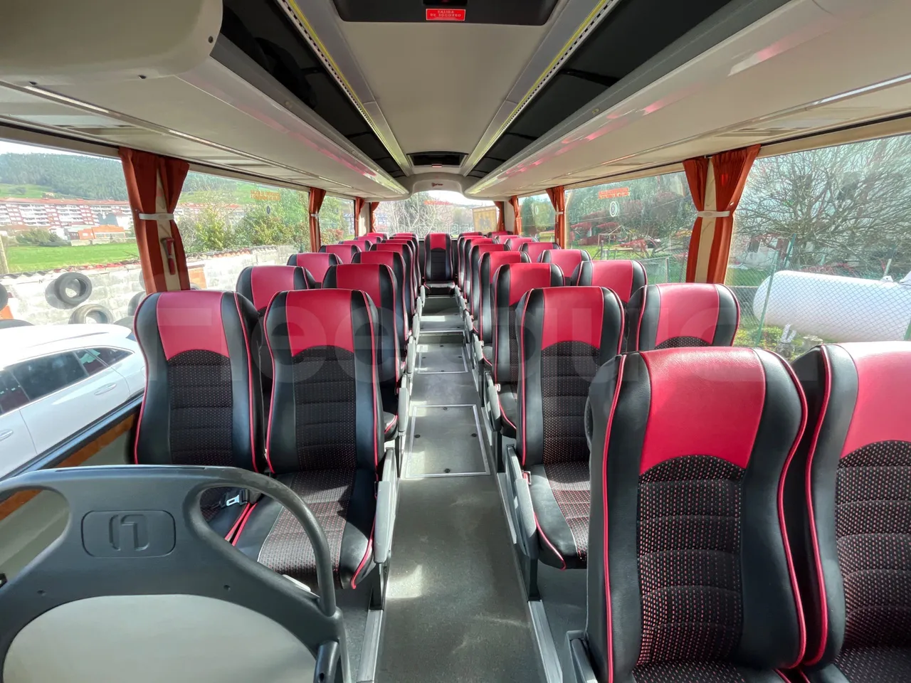 Volvo B12BER 4x2 - Euro4 - 309kW - 12.000mt - reverse view middle aisle