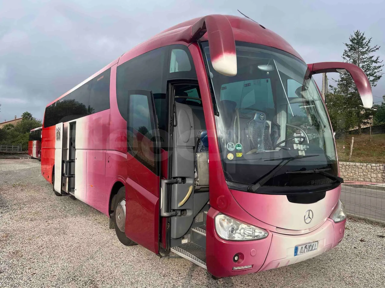Irizar PB - 3/4 Front Right Side Doors Open