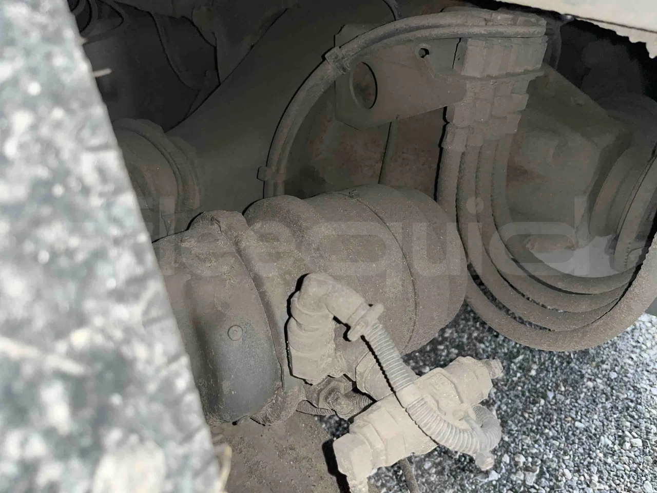 Irizar PB - Second Axle Caliper Brakes Left Side