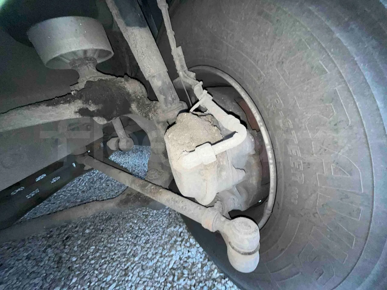 Irizar PB - First Axle Brake Calipers Left Side