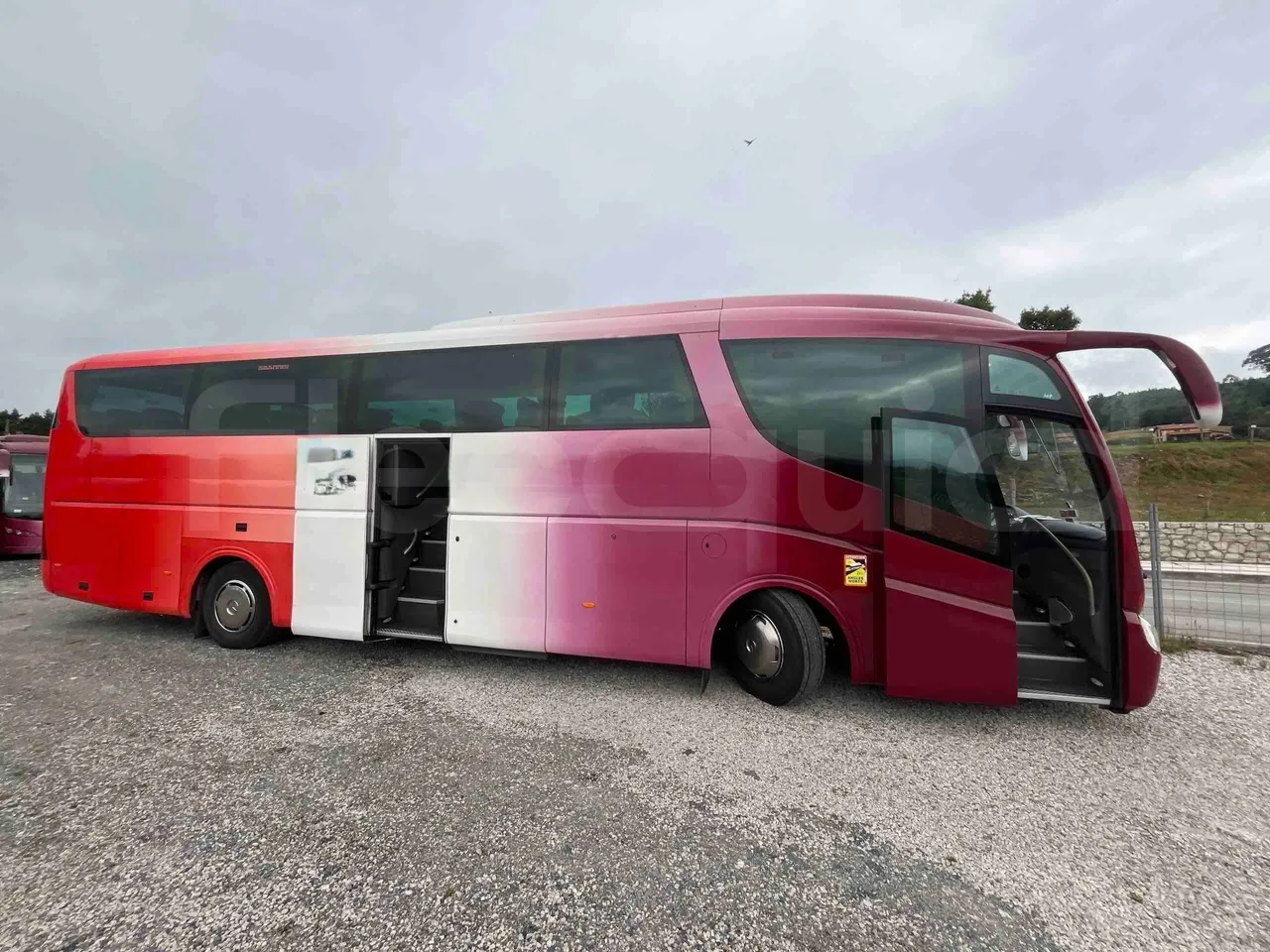 Irizar PB - Right Side Doors Open