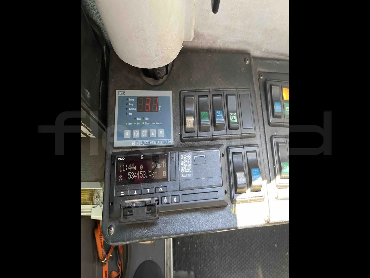 King Long XMQ6900 - Tachograph