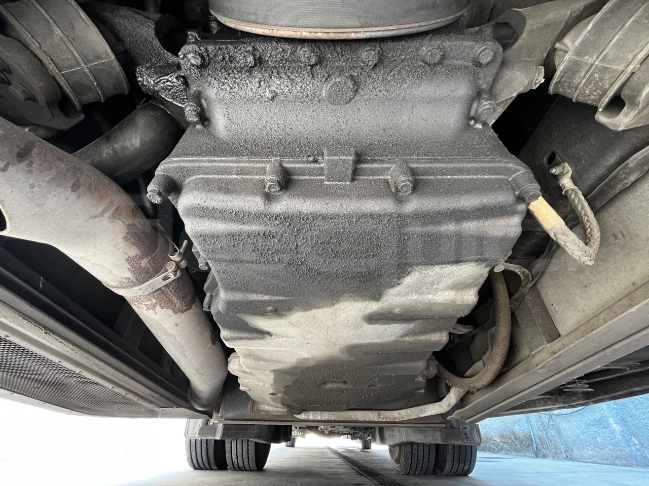 Irizar Century - Engine Without Protection