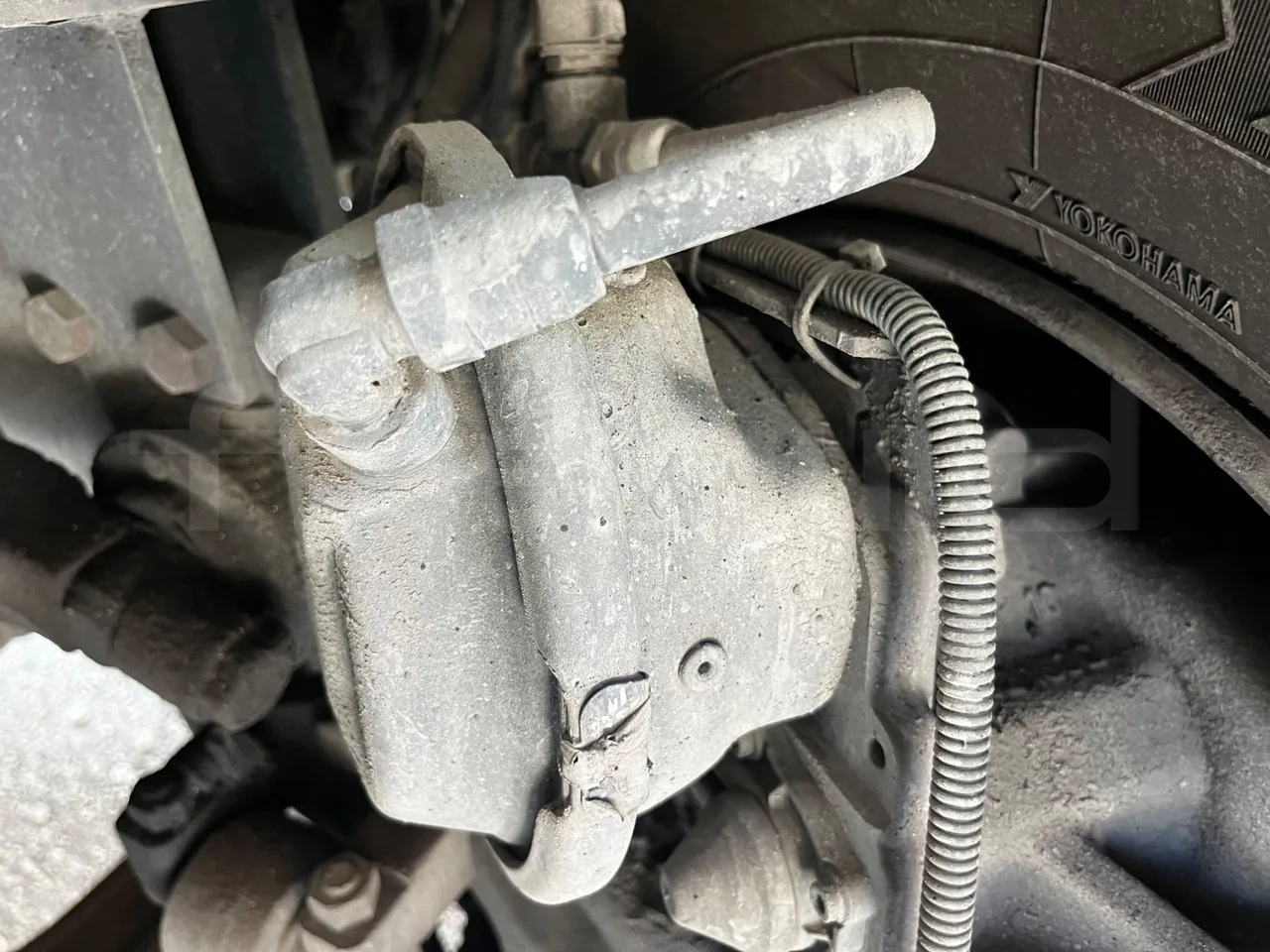 Irizar Century - First Axle Brake Calipers Right Side