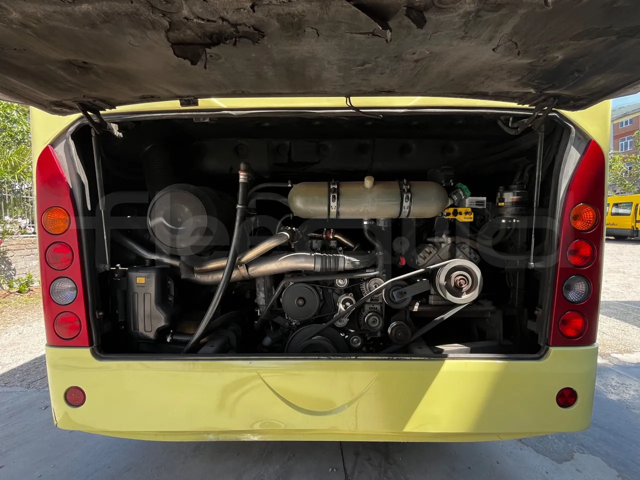 Irizar Century - Rear Hatch Open