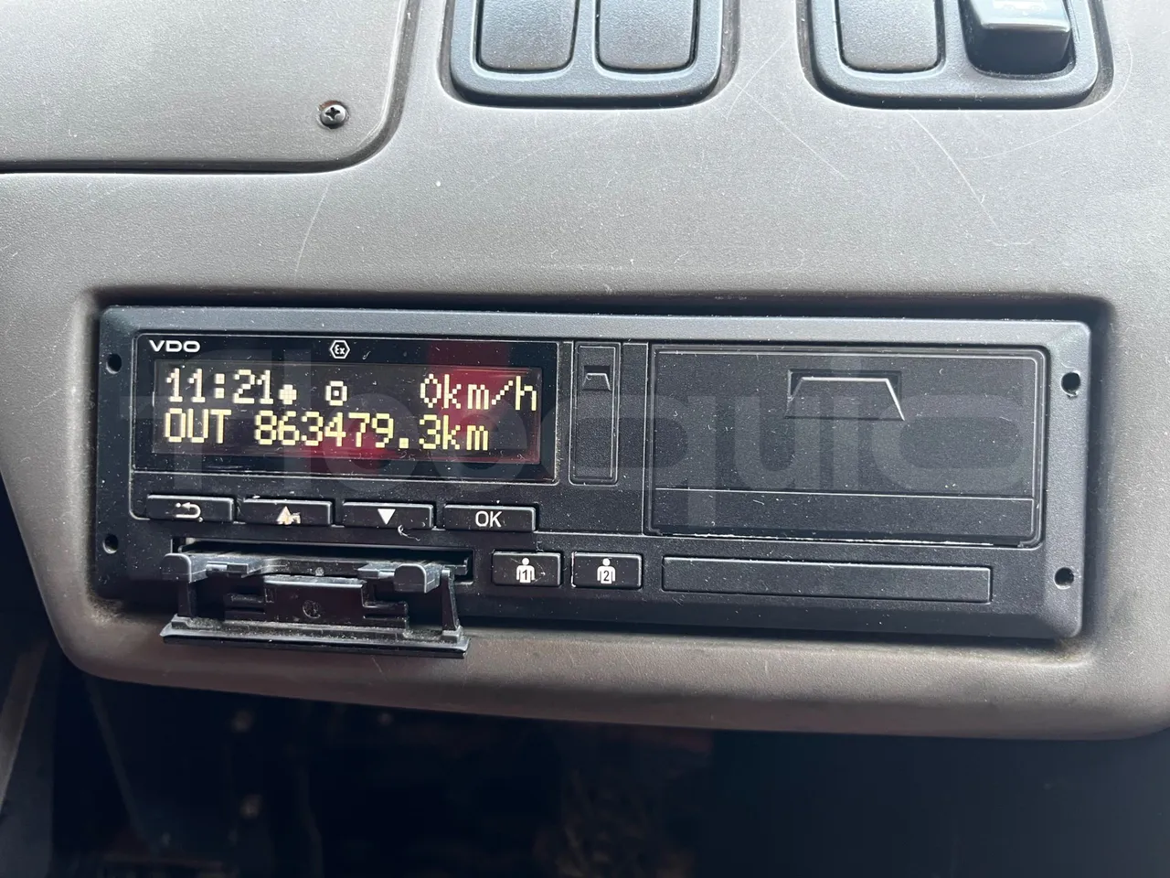 Irizar Century - Tachograph