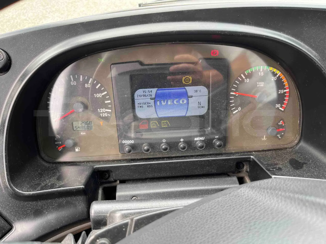Iveco Magelys - dashboard lights on