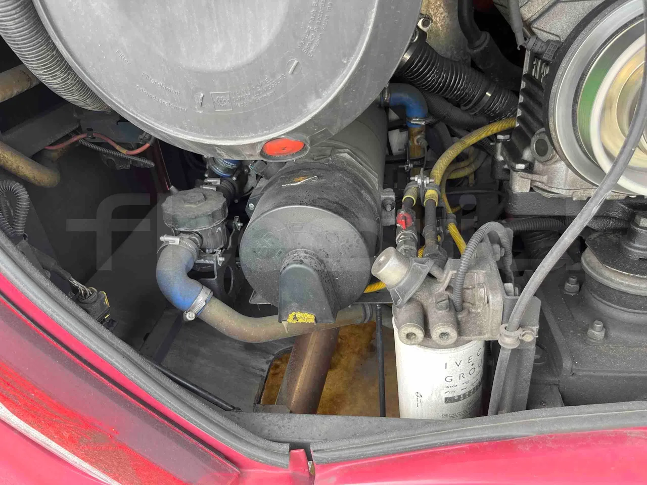 Iveco Magelys - preheater webasto photo
