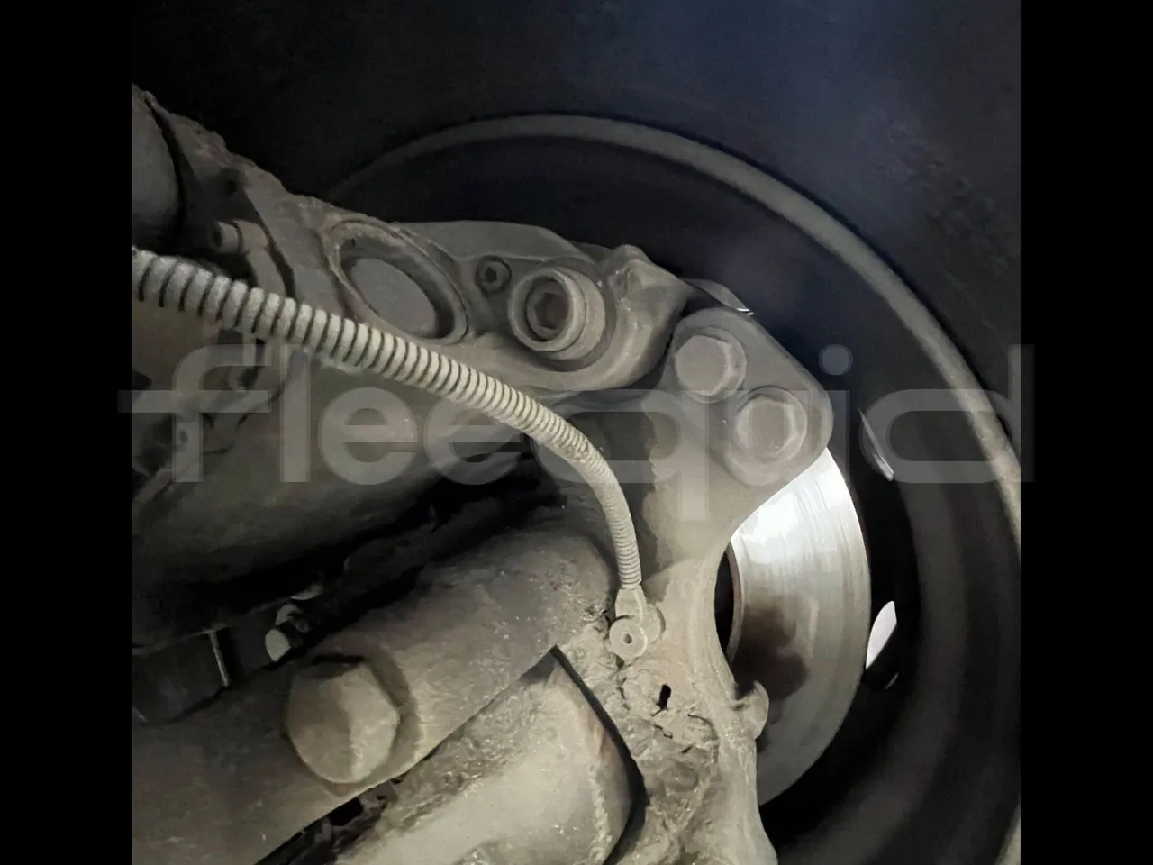Mercedes-Benz Andecar HTA03-970.257.2/ Euro 4 - 175 Kw - 9.26 Mt - axle 3 air springs 1 left