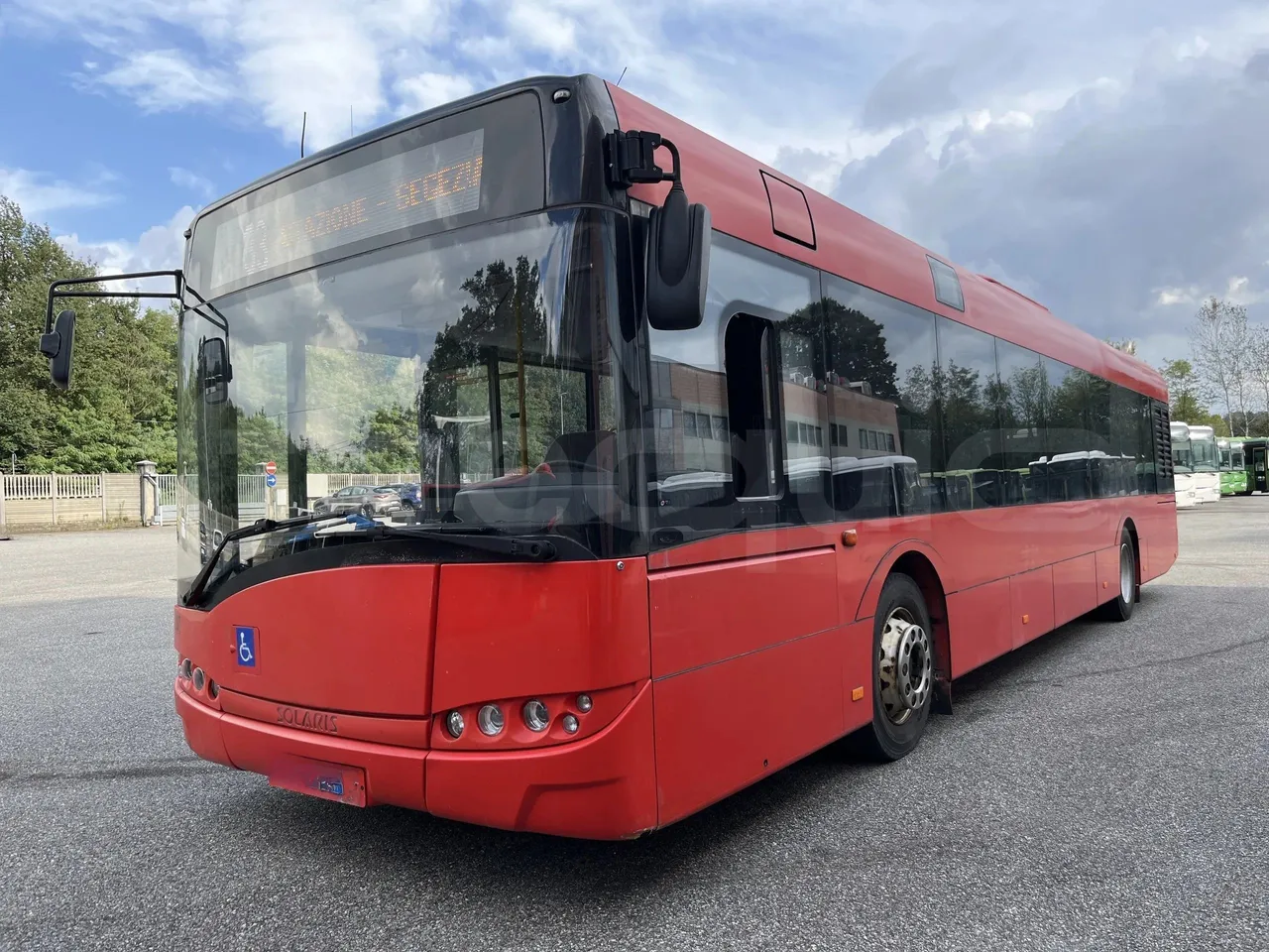 Solaris Urbino - 3/4 left rear side