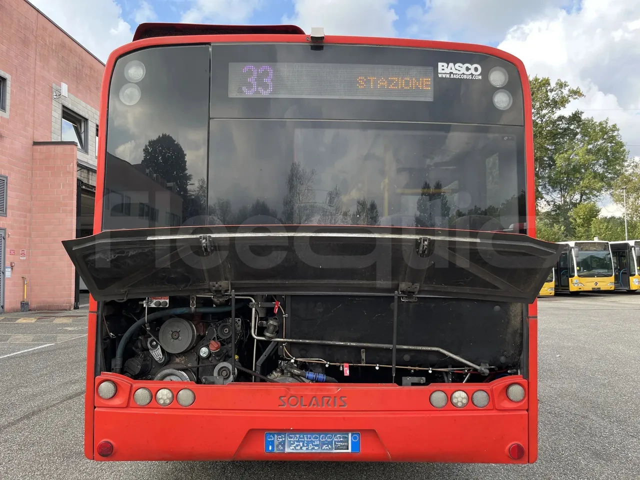Solaris Urbino - platform code photo