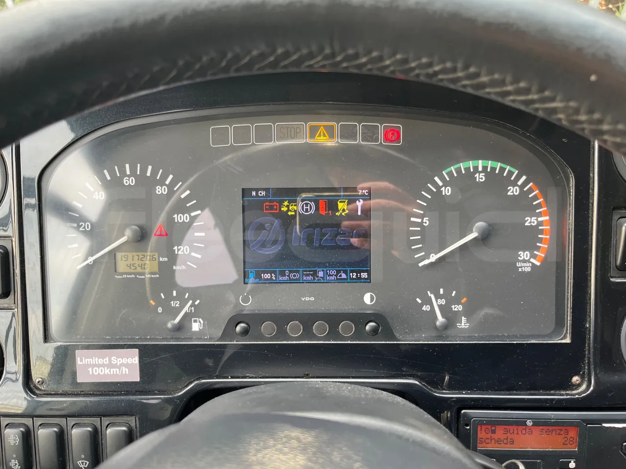 Irizar i6 13.35 - EUR6 - 320kW - 12.920m - dashboard lights on