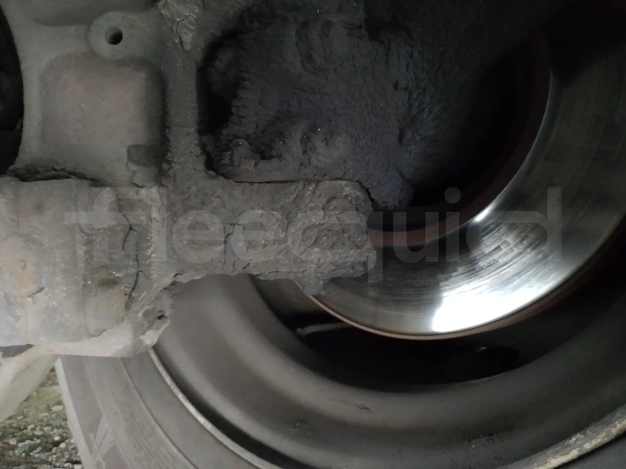 Setra S328 S328-DT/ Euro 1 - 370 Kw - 12 Mt - front discs left