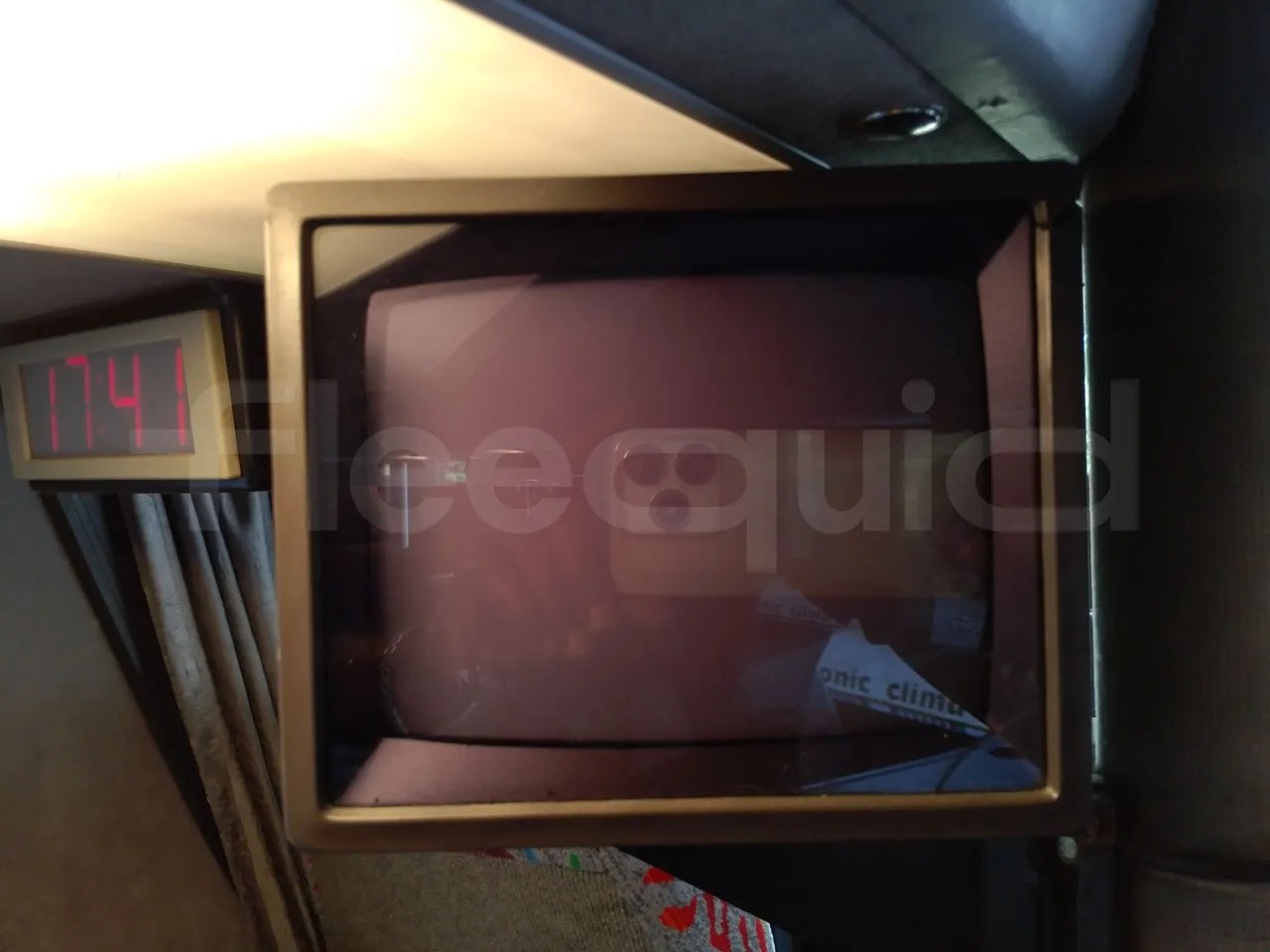 Setra S328 S328-DT/ Euro 1 - 370 Kw - 12 Mt - monitor detail photo