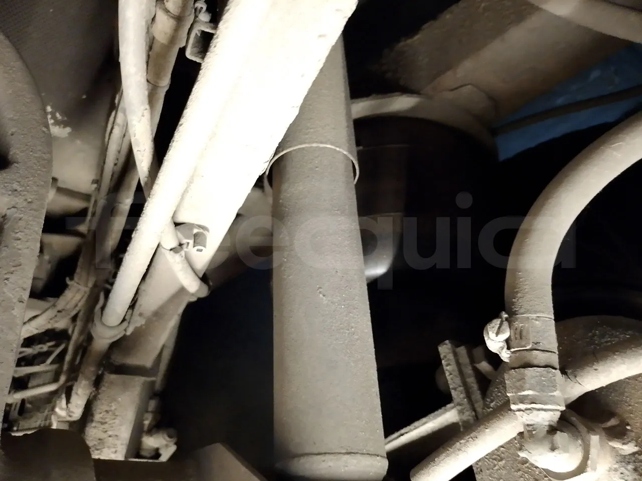Setra S328 S328-DT/ Euro 1 - 370 Kw - 12 Mt - axel 3 leaf spring left