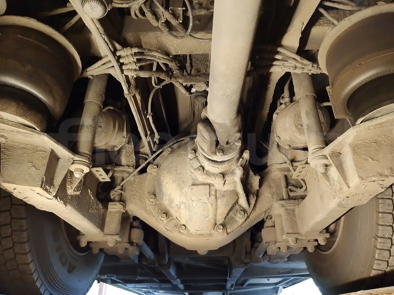 Setra S328 S328-DT/ Euro 1 - 370 Kw - 12 Mt - axle 3 left side