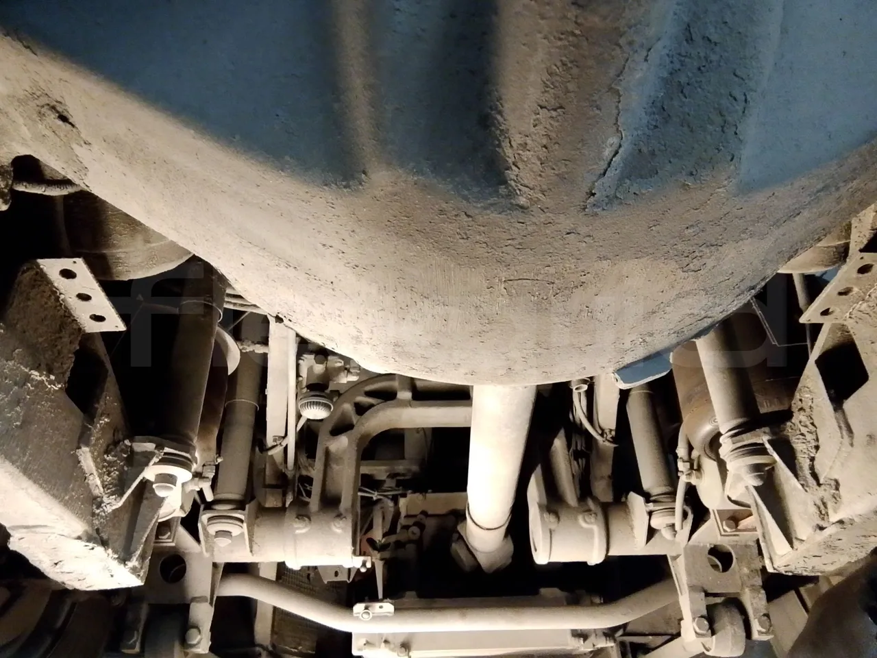 Setra S328 S328-DT/ Euro 1 - 370 Kw - 12 Mt - axle 3 right side