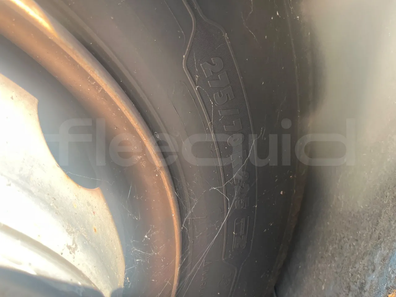Mercedes-Benz Citaro O530G - EUR4 - 260kW - 17.94m - front left tire measurements