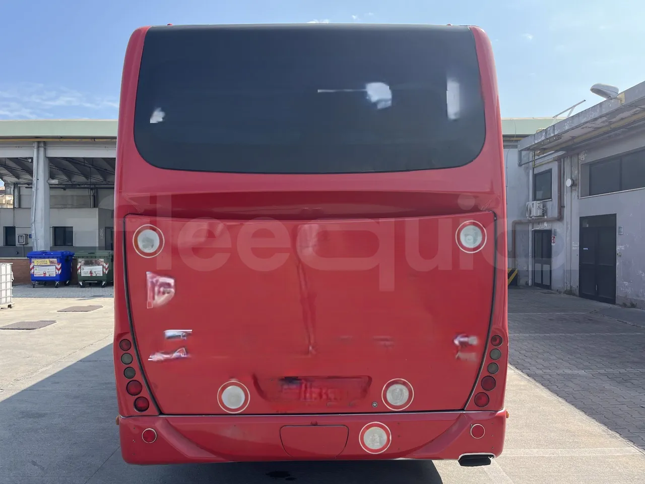 Iveco Arway - rear hatch closed