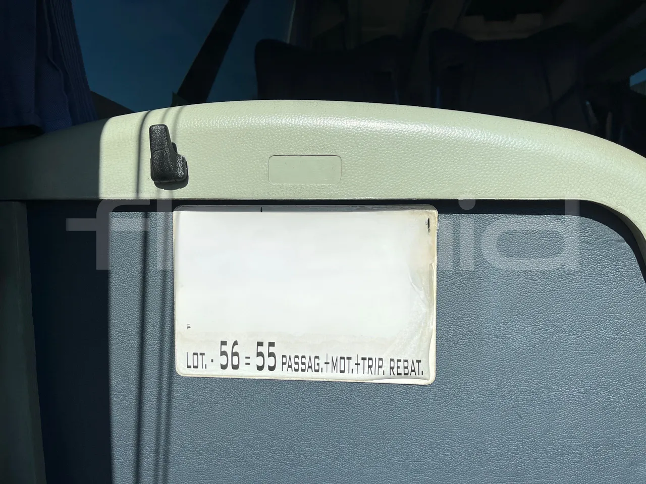 Man 18.440 HOCL E4-ERA - EUR5 - 324kW-13.145m - seat plate photo