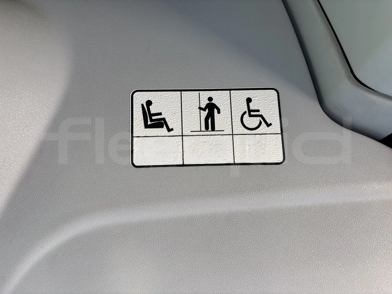 Mercedes-Benz Citaro - Seats Plate