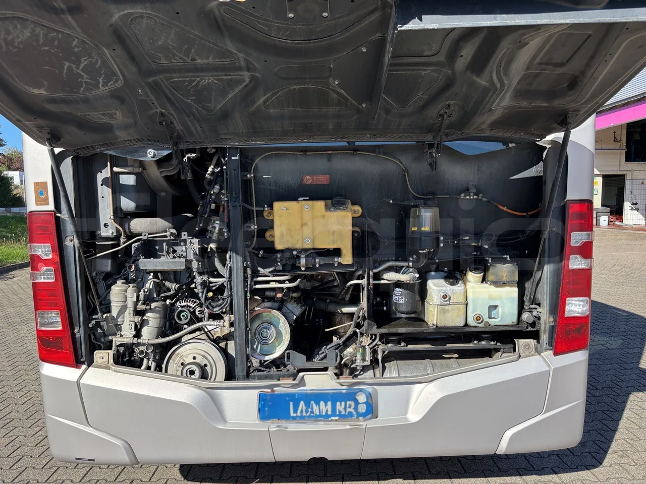Mercedes-Benz Citaro - Rear Hatch Open