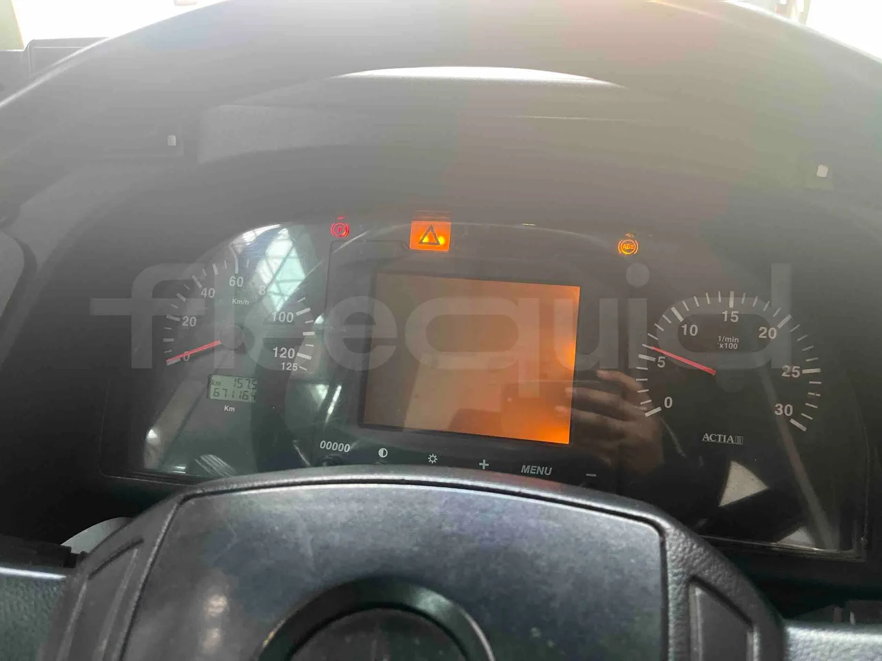 Iveco Citelis - dashboard lights on