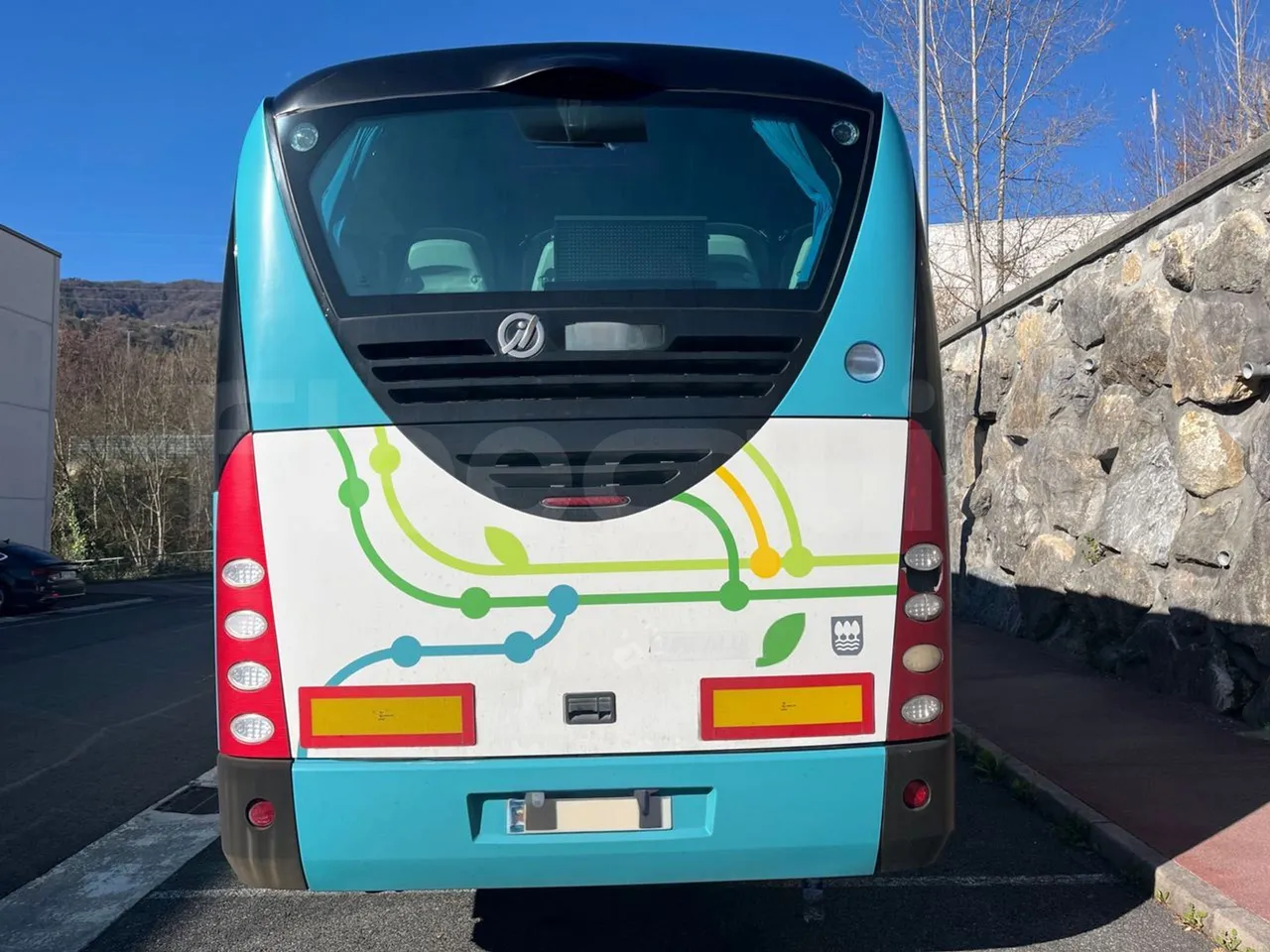 Scania Irizar i4H i4CD 11.48 - Euro6 - 302kW - 11.480mt - rear hatch closed