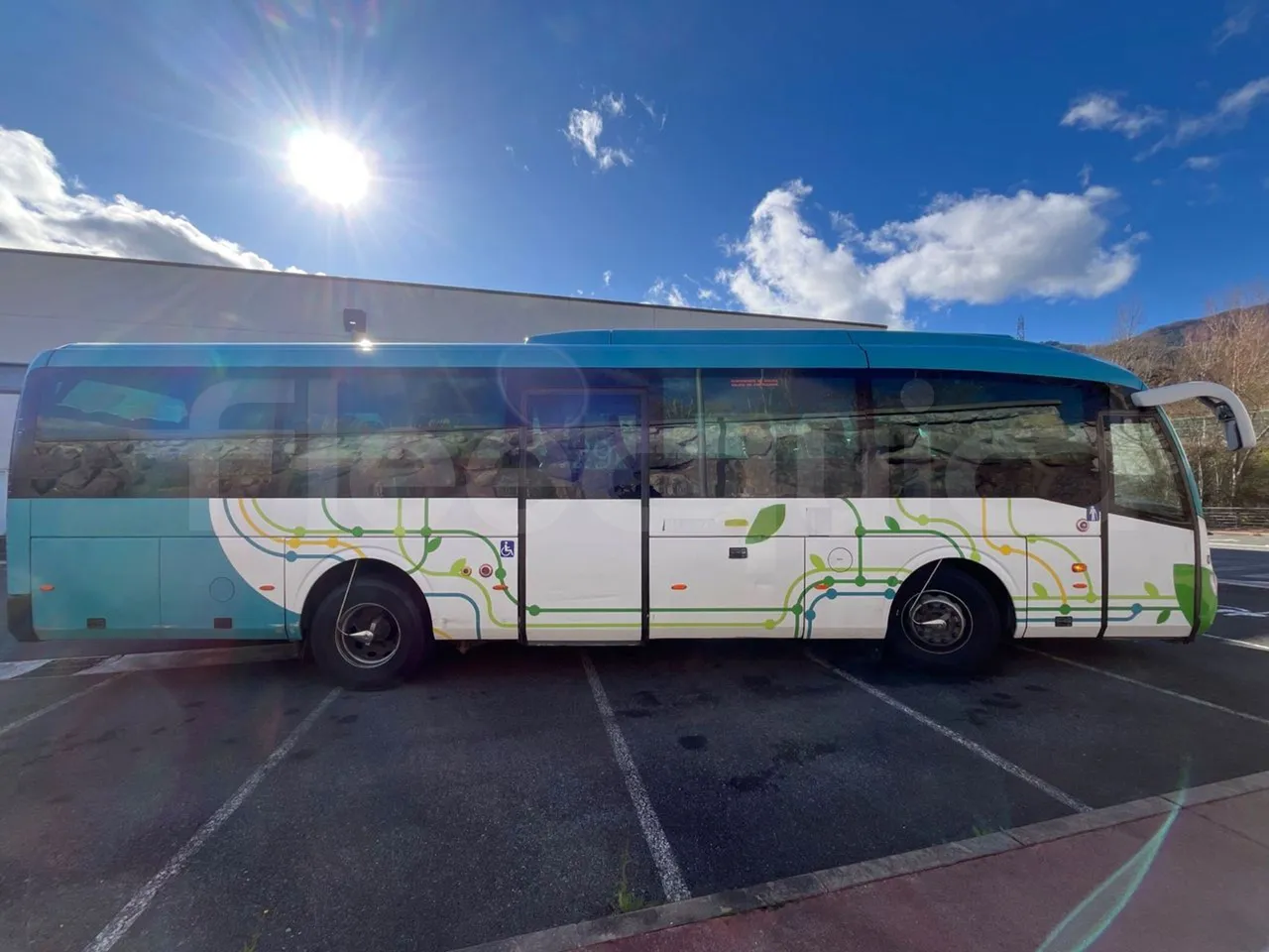 Scania Irizar i4H i4CD 11.48 - Euro6 - 302kW - 11.480mt - right side doors closed