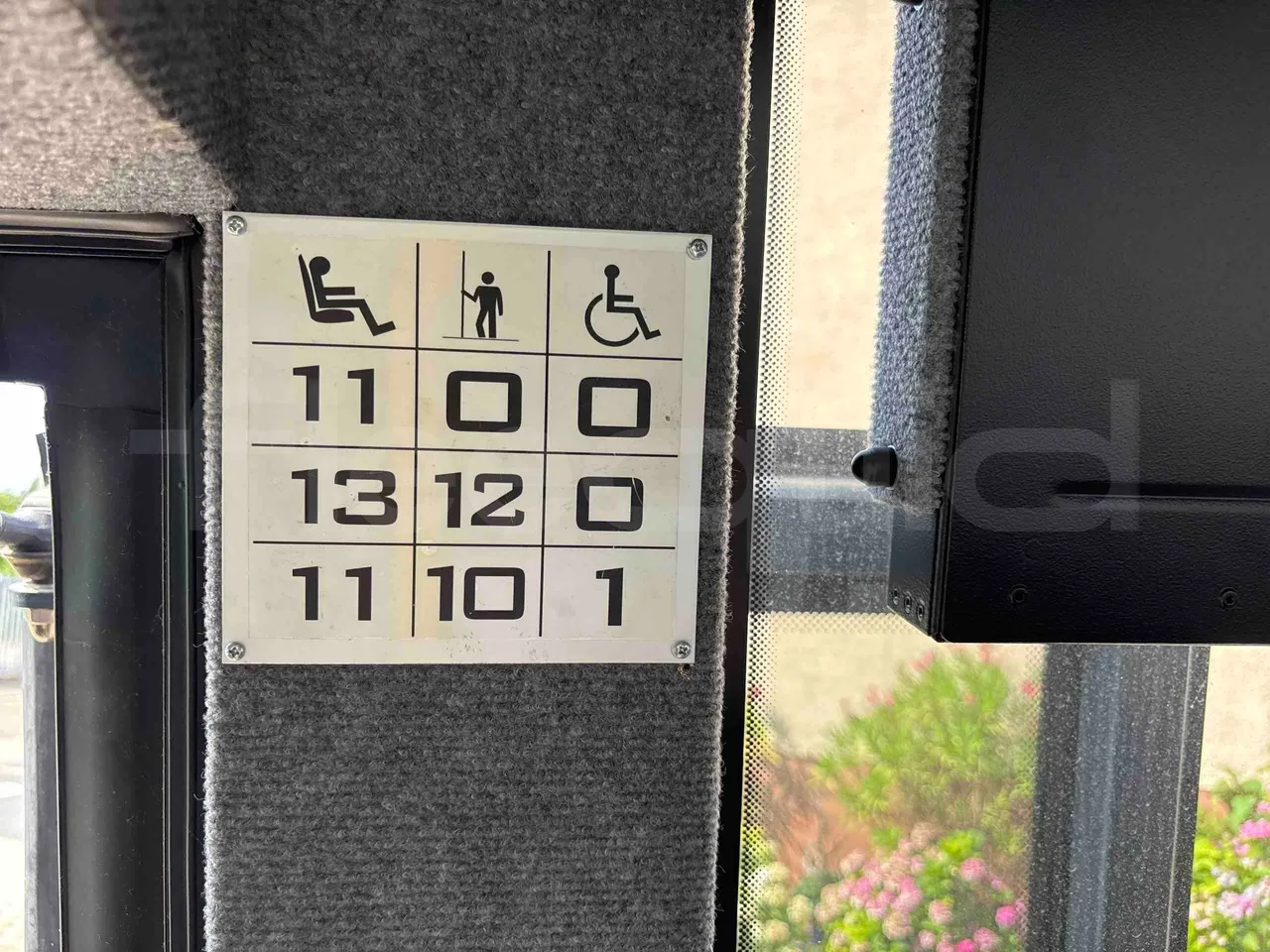 Mercedes-Benz Sprinter - seat plate photo