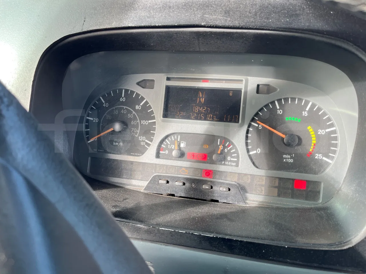 Mercedes-Benz OC500LE 1830H - EUR4 - 220kW - 12.800m - dashboard lights on