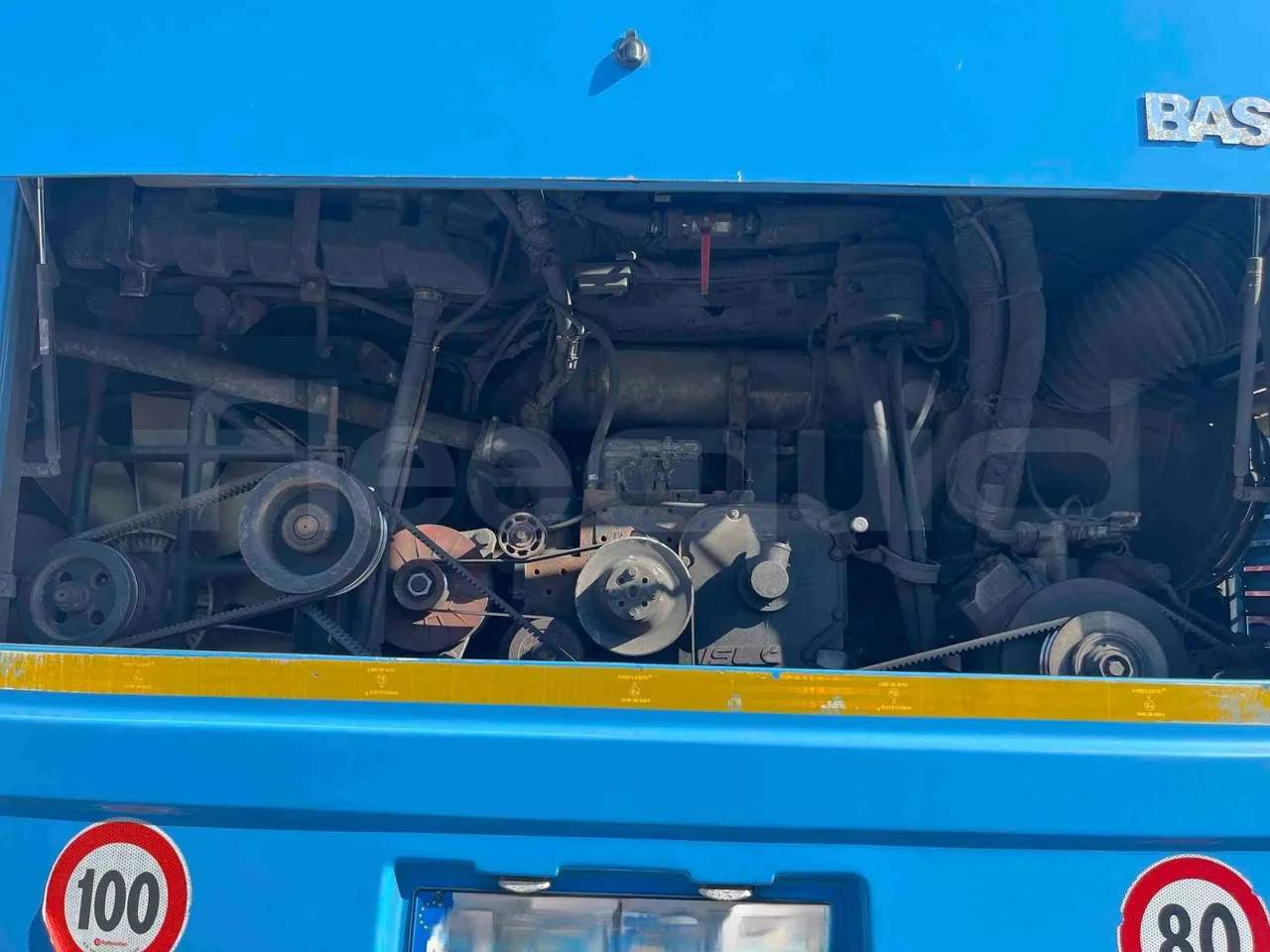 Bmc Alyos A5 - Euro5 - 228.03kW - 12mt - rear hatch open