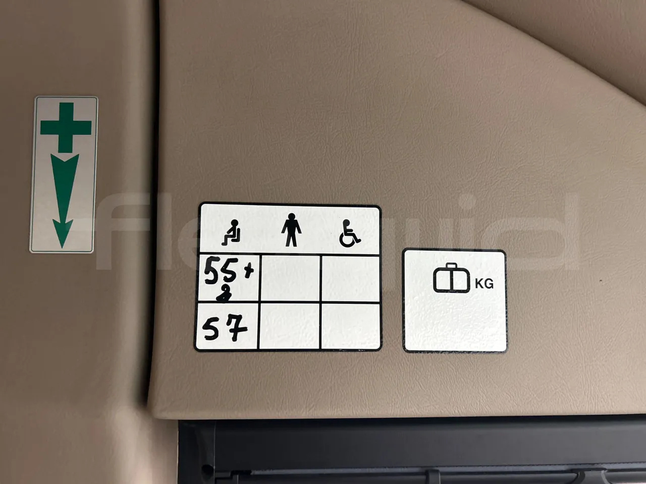 Iveco Magelys SFR2XX QC E8CU - EURO 6 - 294 Kw - 12.830 mt - seat plate photo