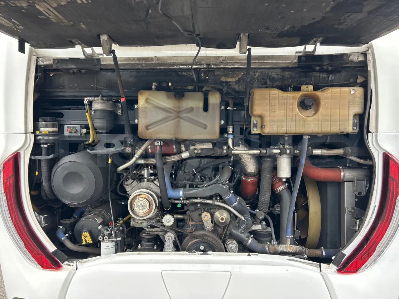 Iveco Magelys SFR2XX QC E8CU - EURO 6 - 294 Kw - 12.830 mt - rear hatch open