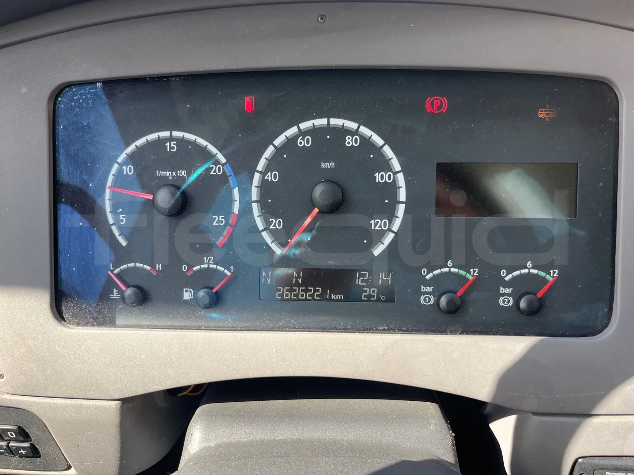 Irizar Century - Dashboard Engine On