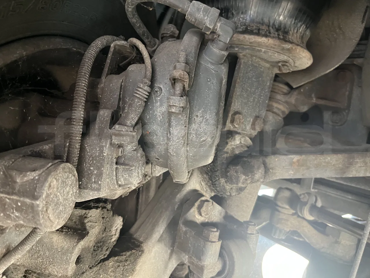 Irizar Century - First Axle Brake Calipers Right Side