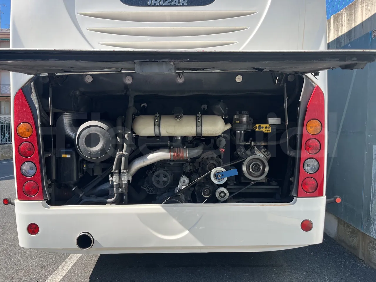 Irizar Century - Rear Hatch Open