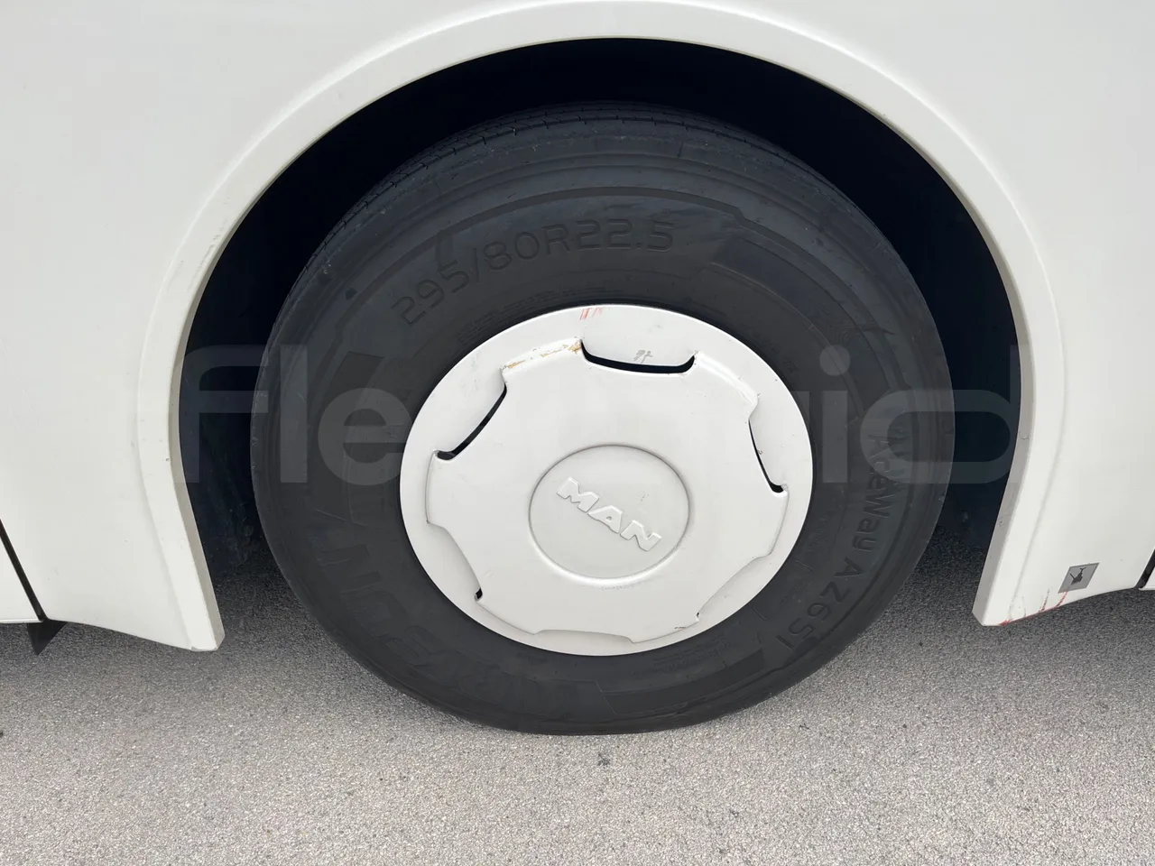 Man Lion's Coach B200746006/ Euro 6 - 338 Kw - 12 Mt - rear left tire photo