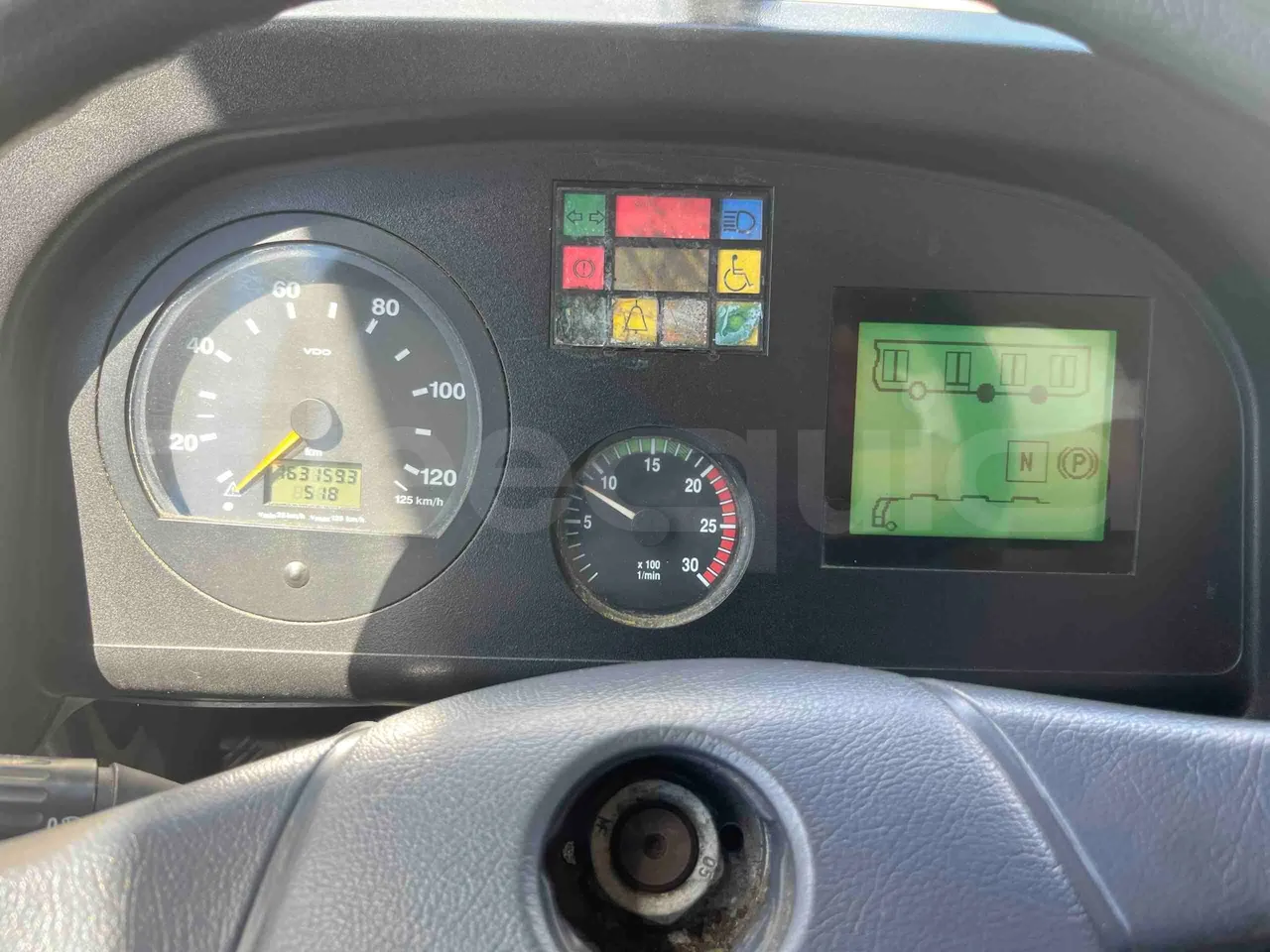 Mercedes-Benz Citaro G - Dashboard Engine On