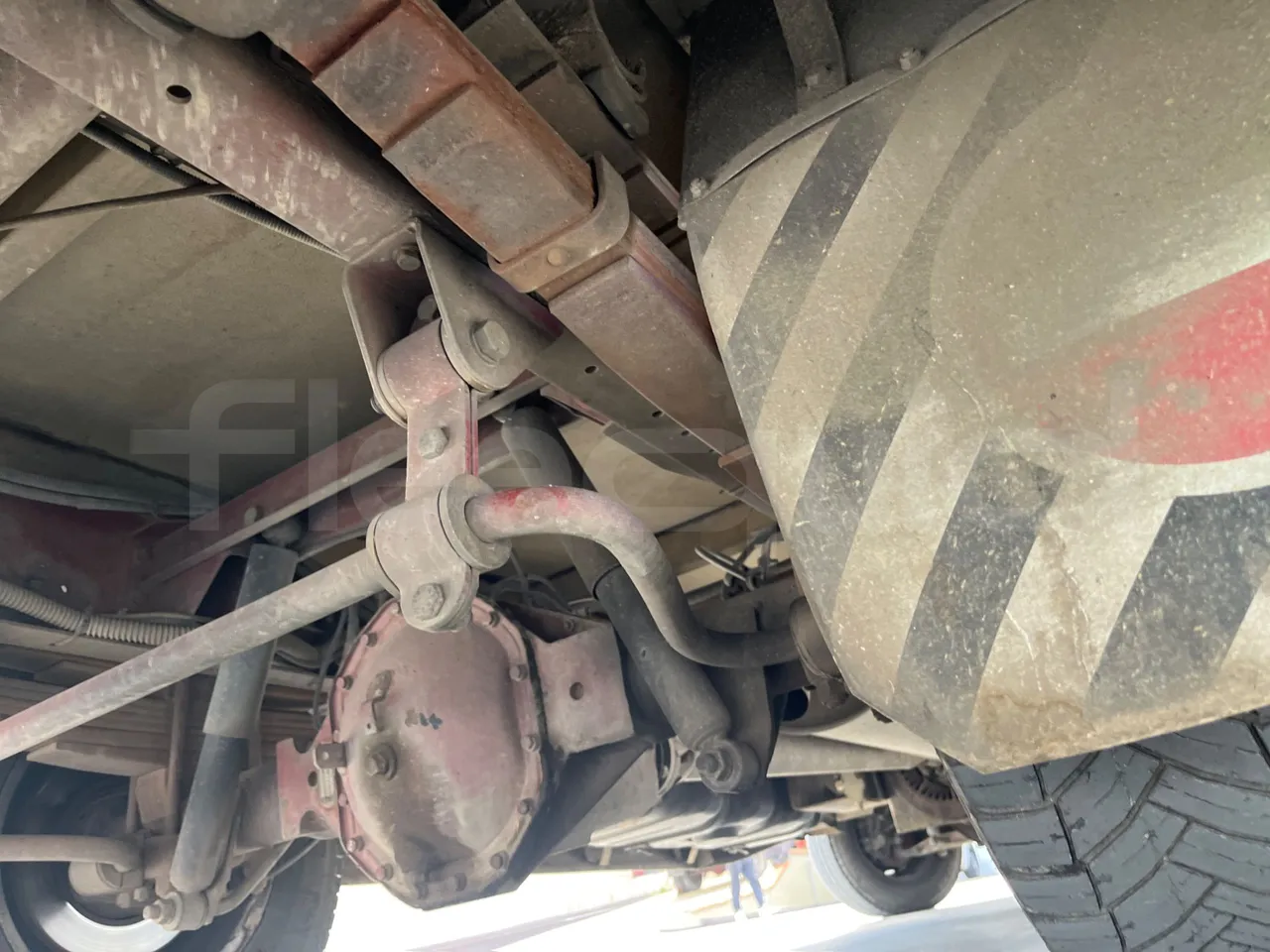 Iveco Daily 65C15 -EUR3 -107kW -7m Abicar - axel 2 air springs 1 left