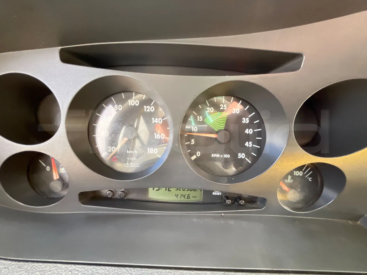 Iveco Daily 65C15 -EUR3 -107kW -7m Abicar - dashboard lights on