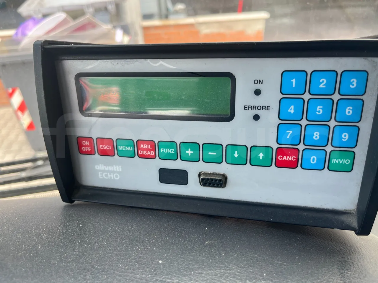 Temsa Tourmalin - command unit indicators