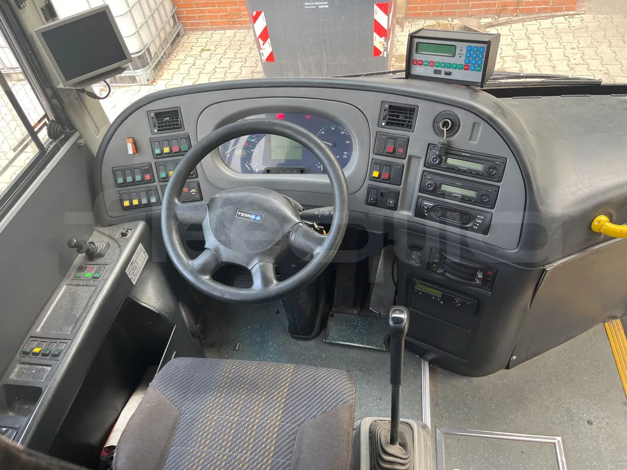 Temsa Tourmalin - buttons panels on
