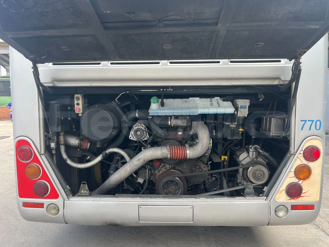 Temsa Tourmalin - rear hatch open