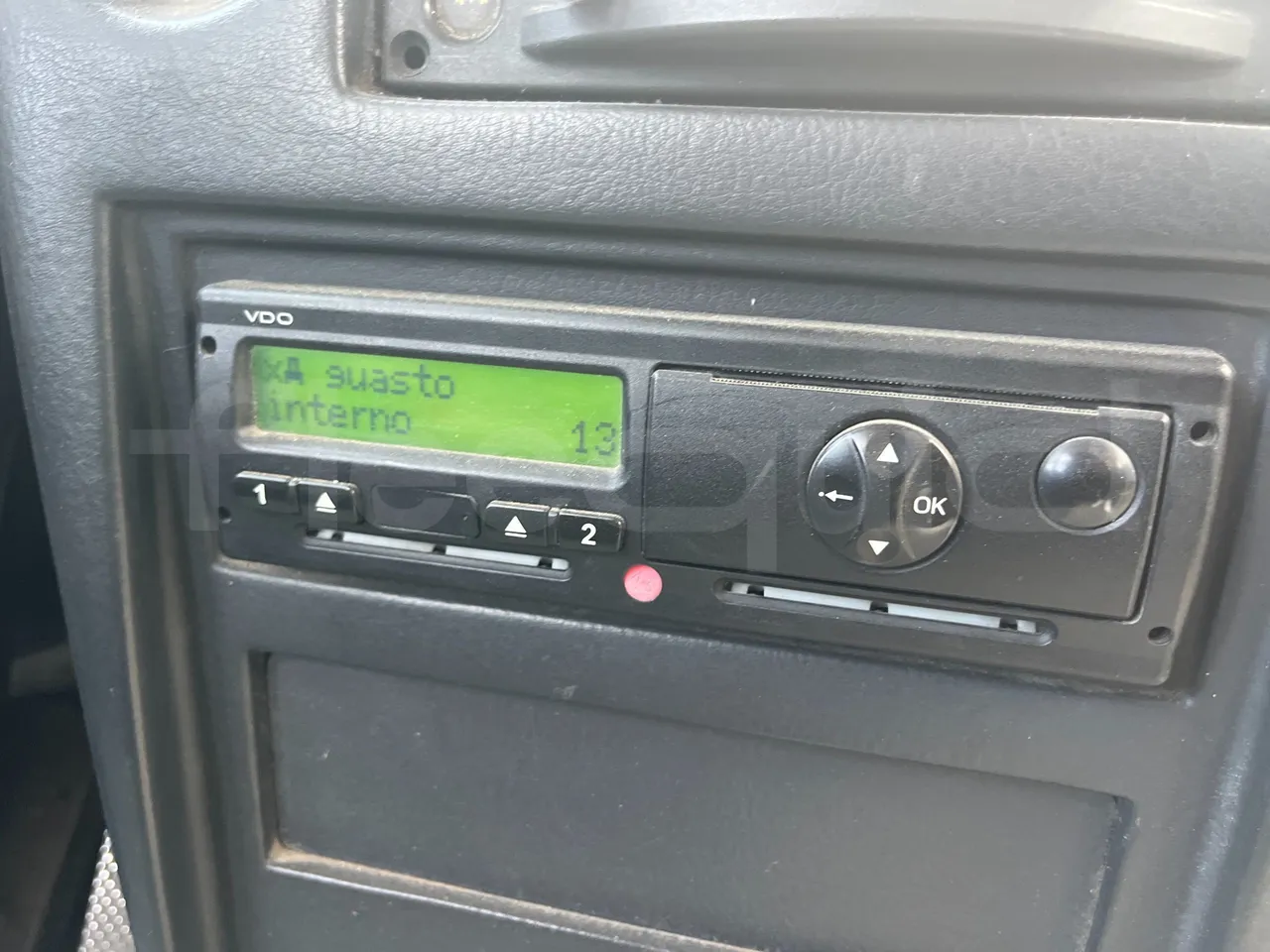 Temsa Tourmalin - Tachograph
