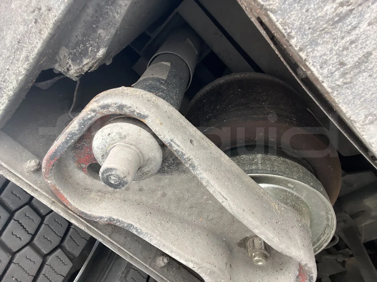 Temsa Tourmalin - front axle right side