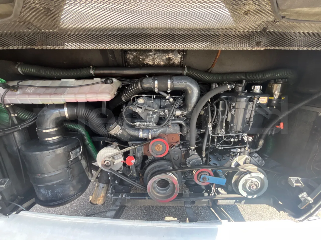 Man Ratio 18.410 Ratio/Touring - EUR3 - 301kW - 12.92m - rear hatch open (mandatory for bus to scrap)