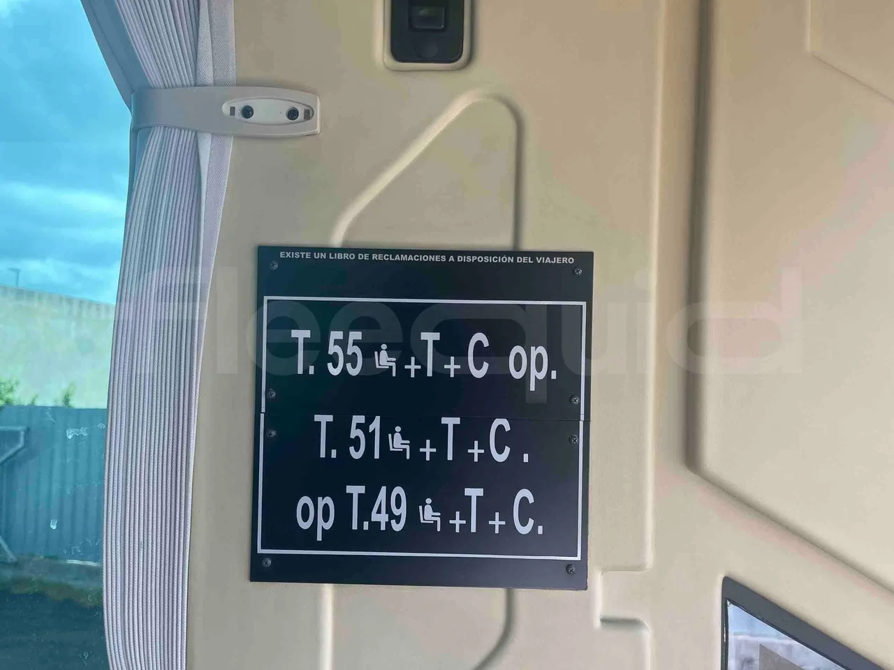Iveco NOGE - seat plate photo