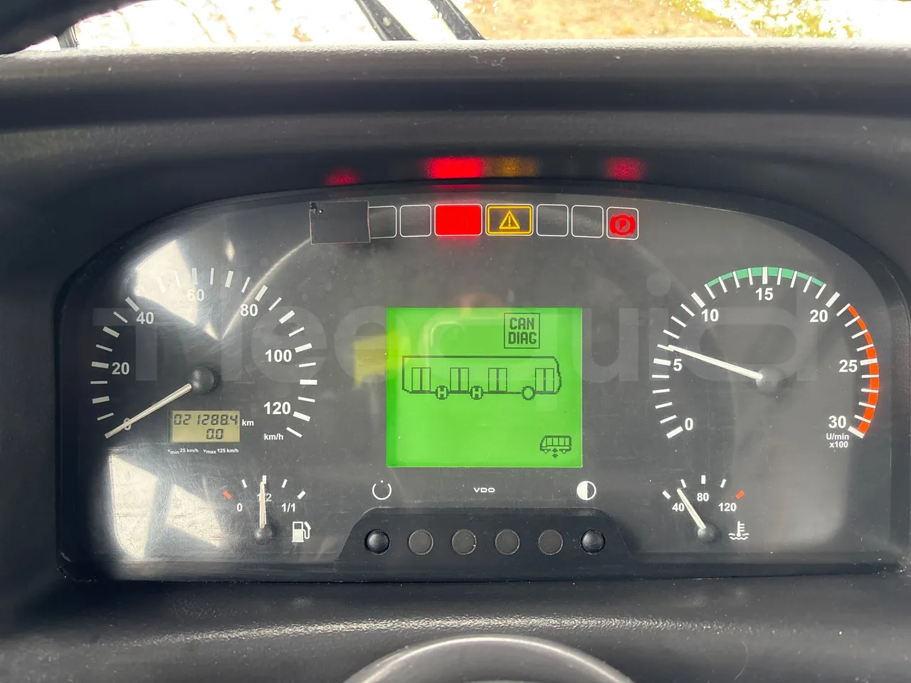 Solaris Urbino 18-Euro5-231kw-18m - dashboard lights on